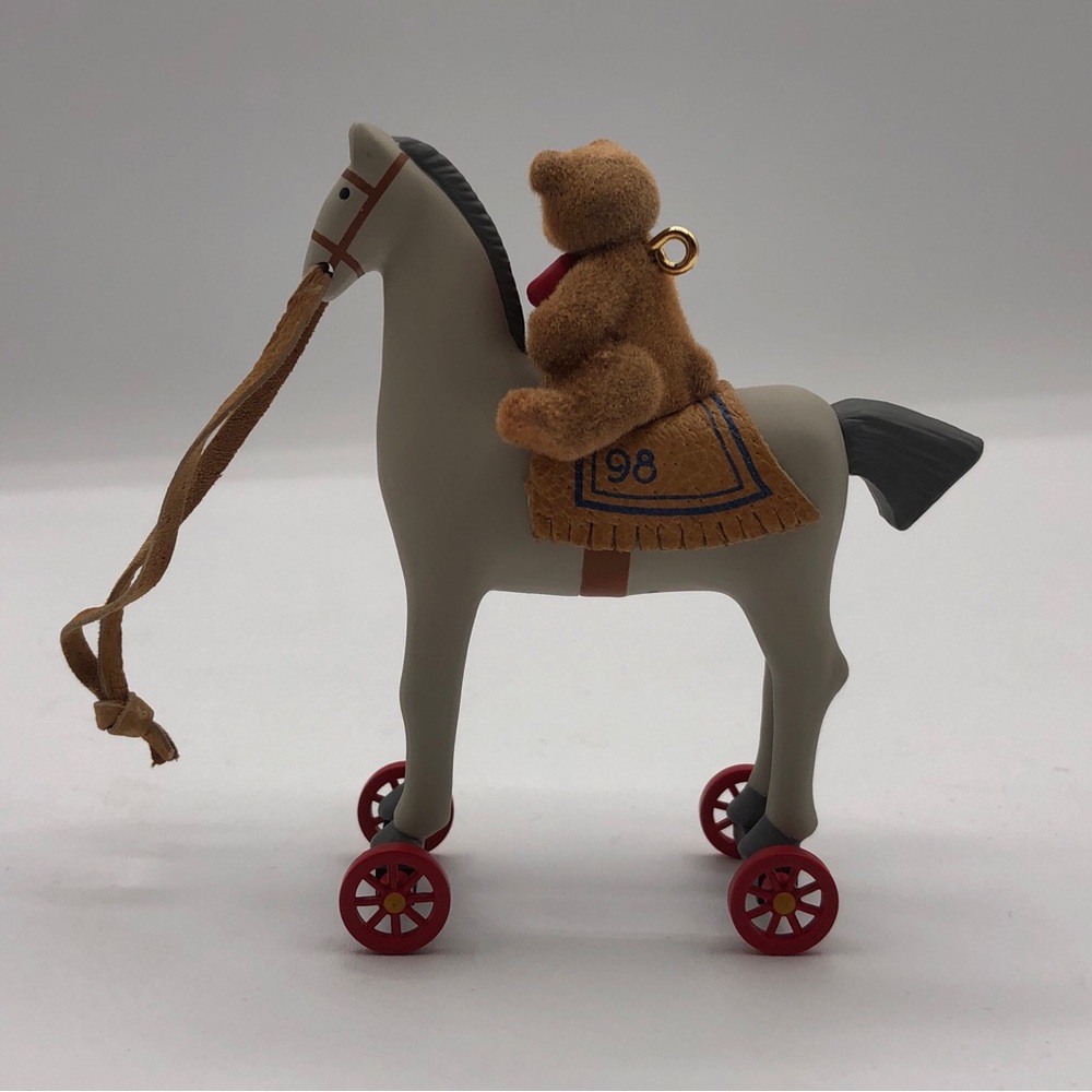 Hallmark Keepsake Ornament 1998 A Pony For Christmas 1st In A Pony For Christmas